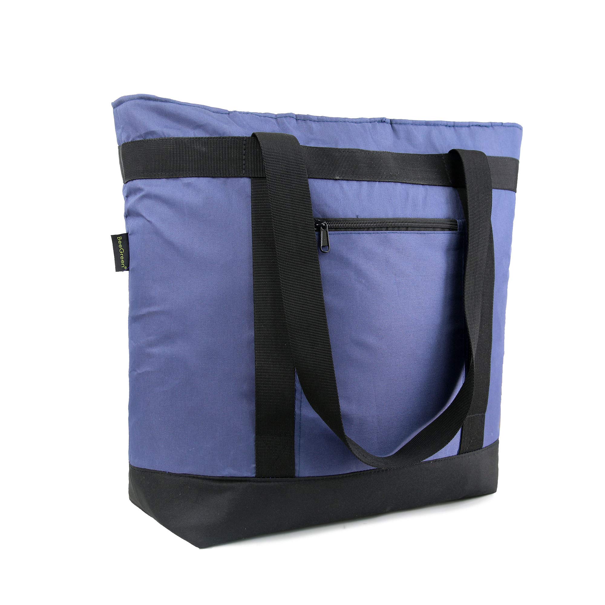 BeeGreen Insulated Cooler Bag - Leakproof Grocery Tote for Food Delivery & Picnics