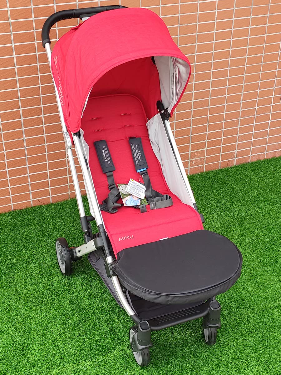 UPPAbaby MINU Stroller Footboard & Leg Rest Accessory - Adjustable Toddler Standing Board for Comfortable Ride - Perfect for City Walks, Shopping & Travel