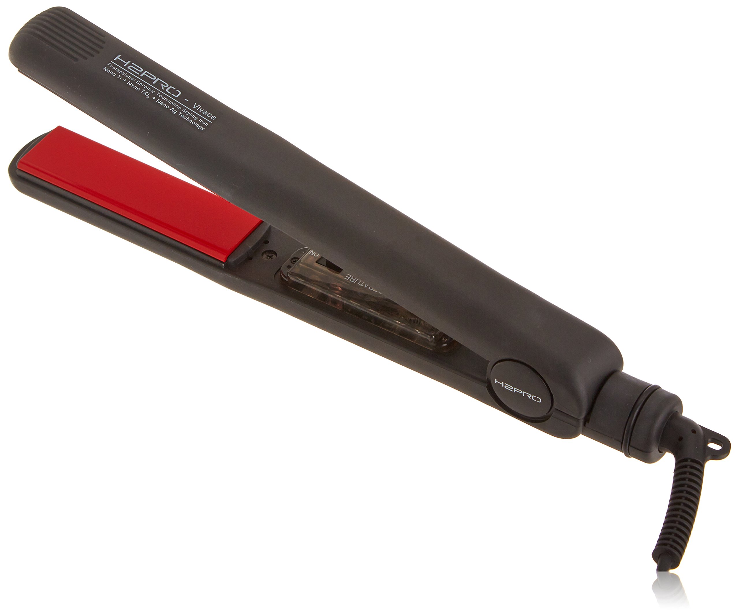 H2pro Beauty Life Vivace Nano Hi-tech Flat Iron - 1 Inch Ceramic Hair Straightener for Smooth & Shiny Hair - Perfect for Home, Salon & Travel Styling