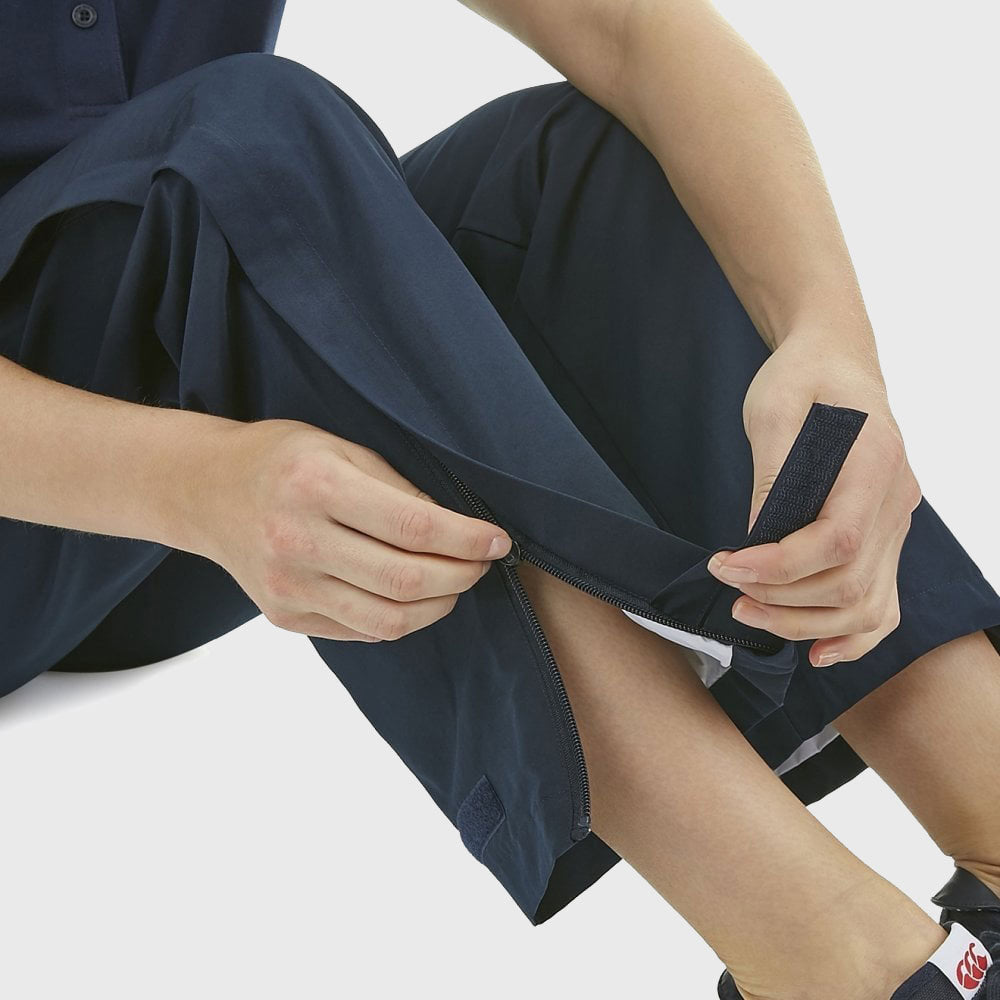Canterbury Women's Open Hem Stadium Pants - Navy Blue Athletic Trousers for Running, Yoga & Casual Wear