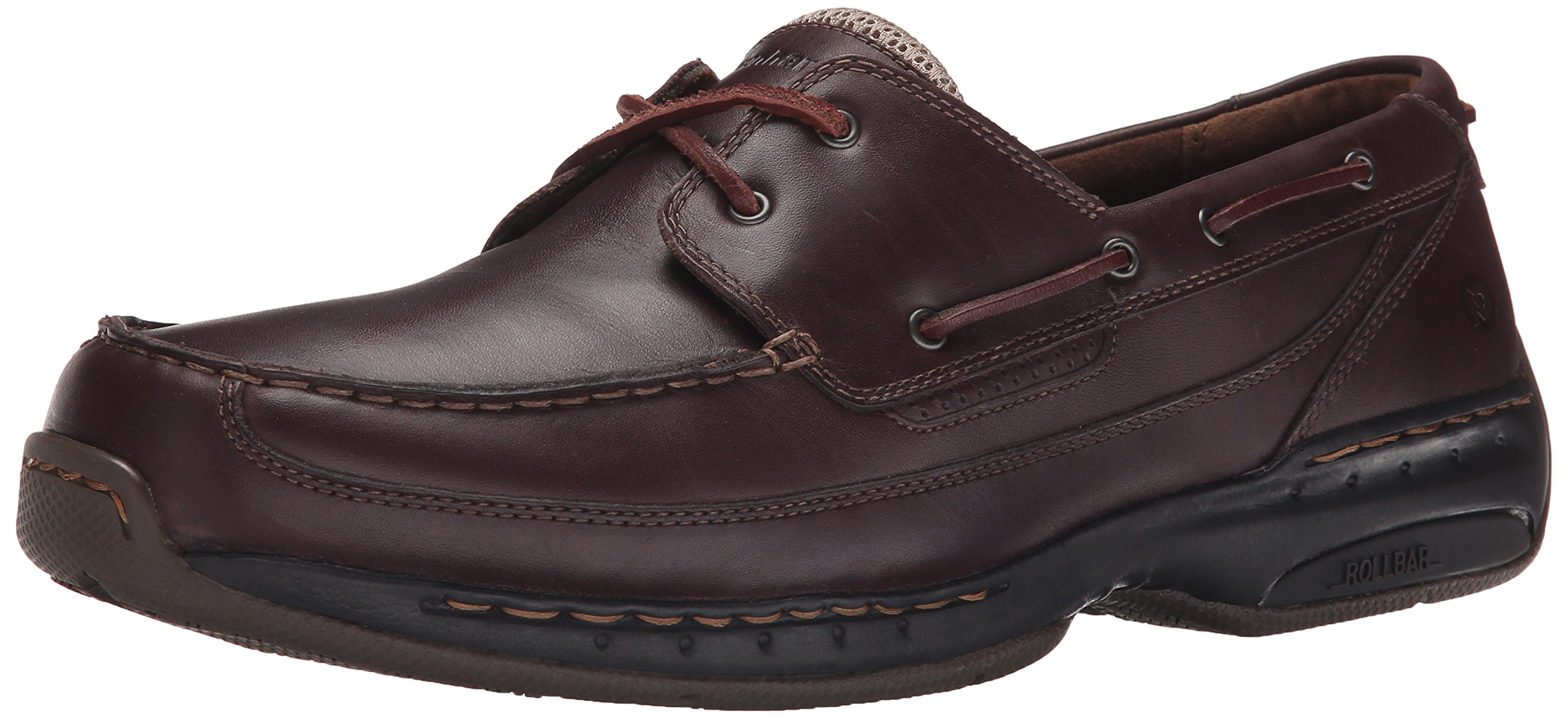 Dunham Men's Shoreline Boat Shoe - Comfortable Casual Slip-On Deck Shoes for Boating, Sailing & Outdoor Activities | Water-Resistant Leather Loafers for Men