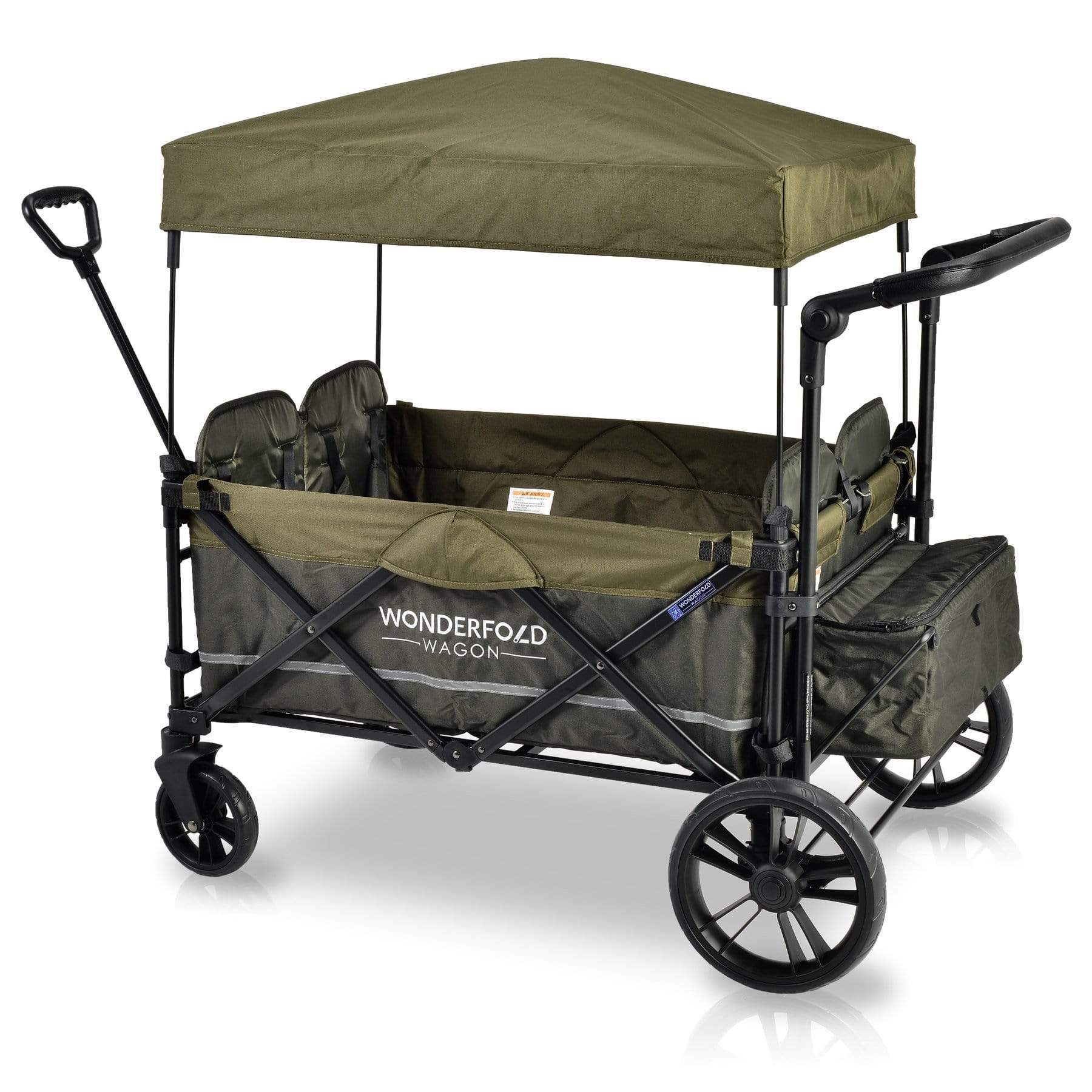 Wonderfold Wagon X4 - 4-in-1 Push & Pull Stroller Wagon for Kids with Canopy | Perfect for Beach, Park, Shopping & Family Outings