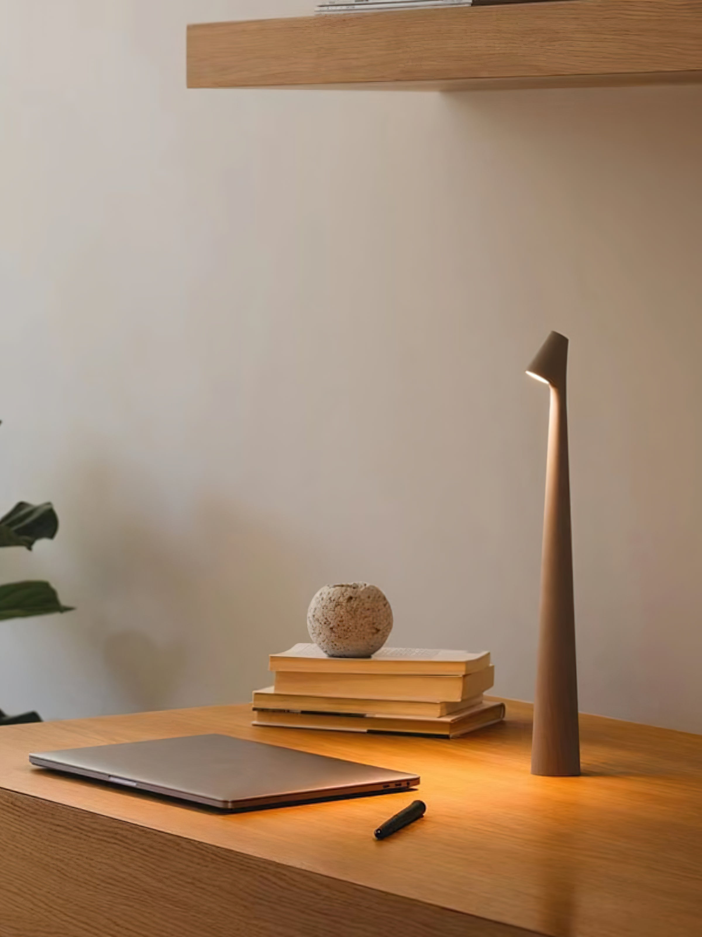 Portable Table Lamp - Handmade African Design, USB Rechargeable & Adjustable Brightness for Bedroom, Living Room, and Outdoor Camping