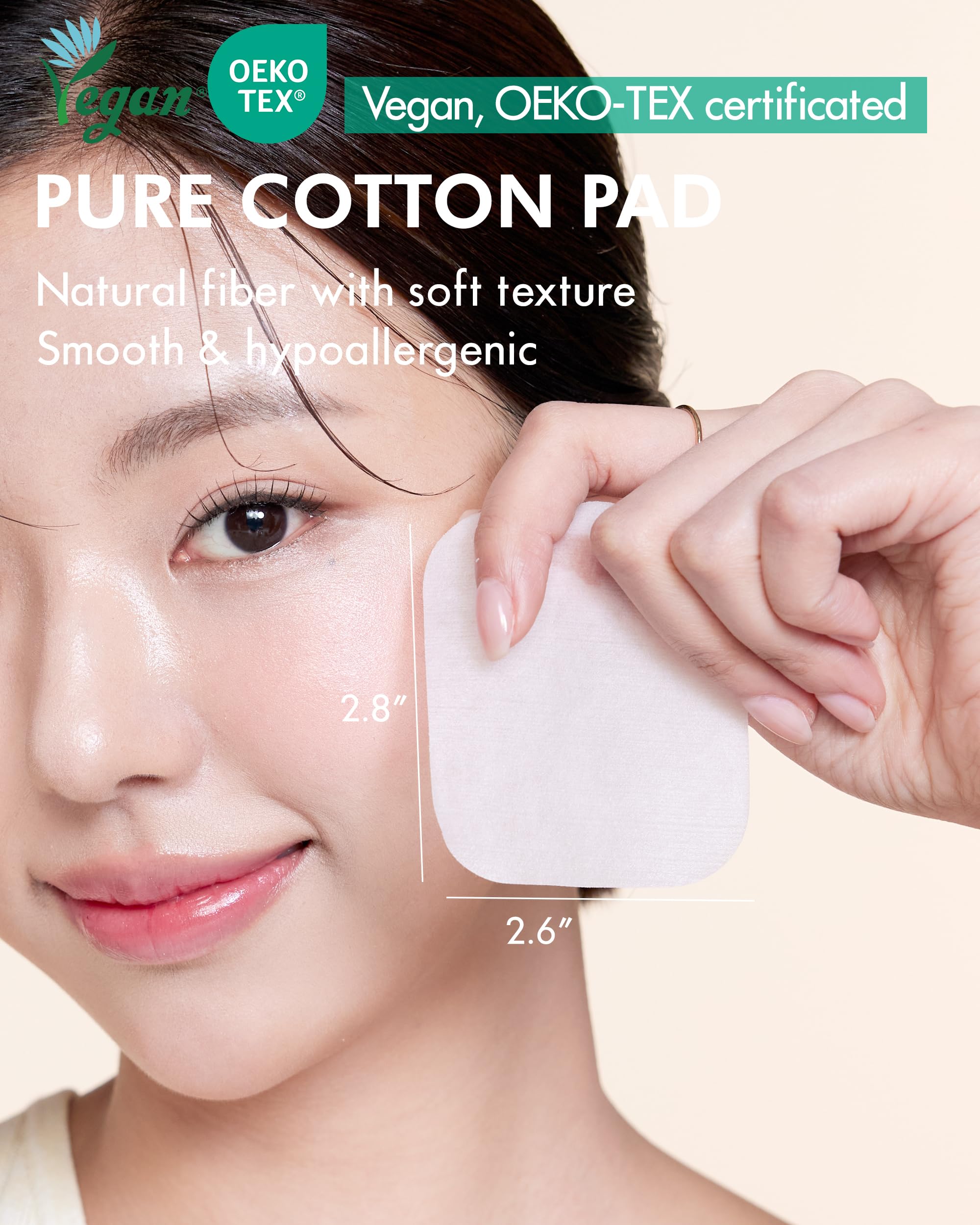 Dermal Vitamin Toner Pad & Ice Cooling Toner Pad Bundle - Exfoliating & Soothing Facial Treatment for Acne, Pores & Glowing Skin | Korean Skincare Routine for Morning & Night Use