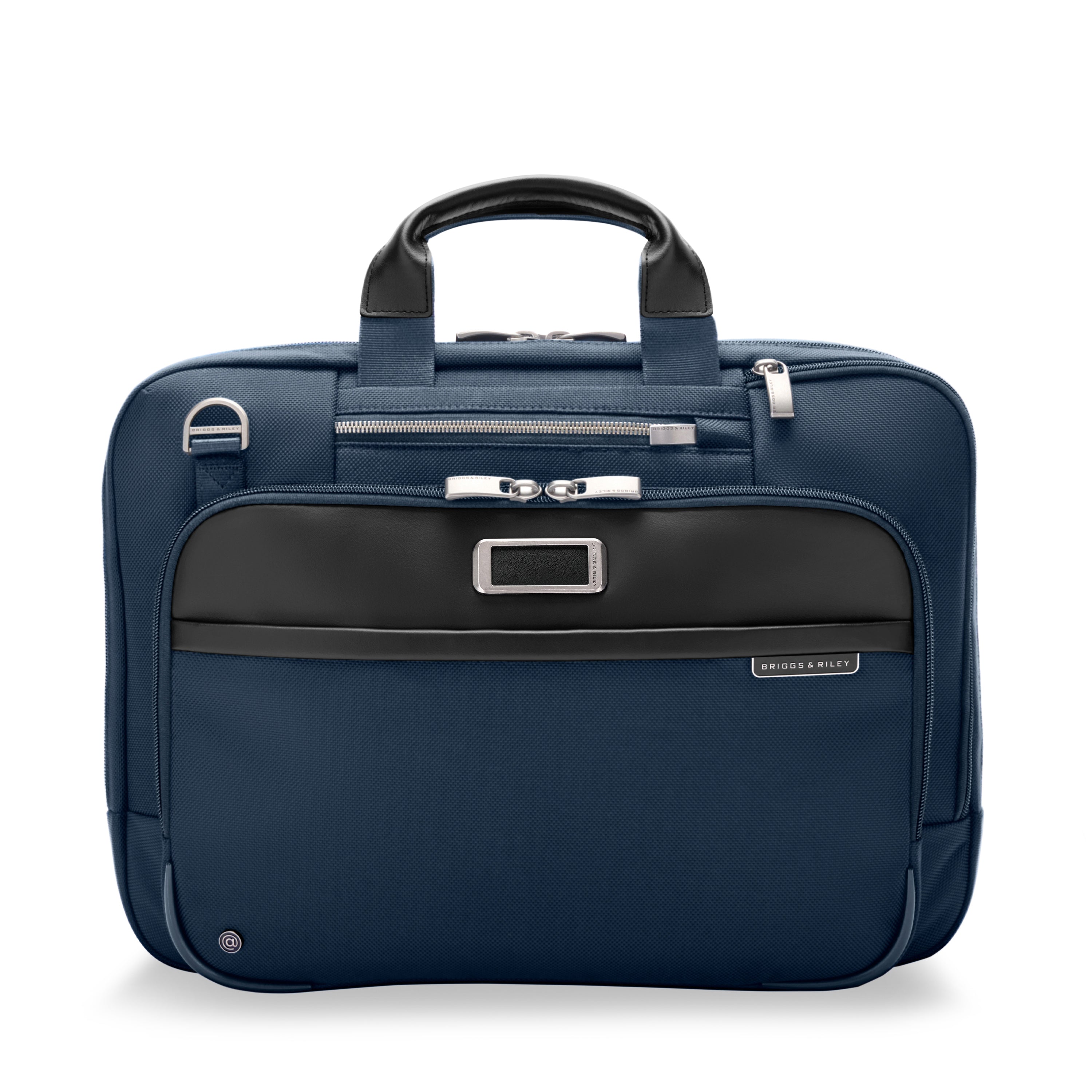 Briggs & Riley @work 2.0 Medium Expandable Business Briefcase - Premium Laptop Bag for Professionals, Perfect for Office, Business Travel & Commuting