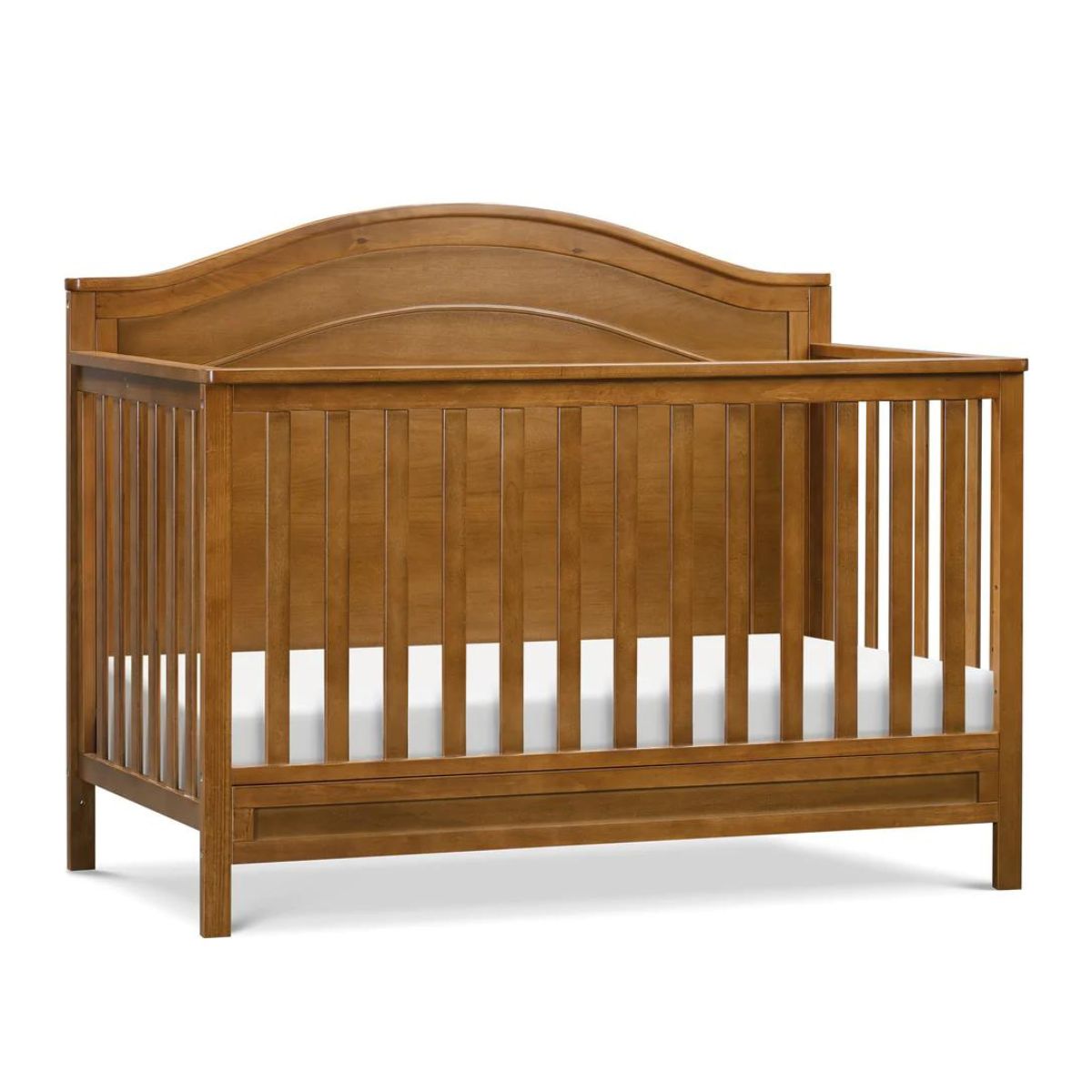 Charlie 4-in-1 Convertible Baby Crib - Toddler Bed, Daybed & Full-Size Bed Frame - Safe Nursery Furniture for Newborn to Adult - Perfect for Bedrooms, Daycare & Guest Rooms