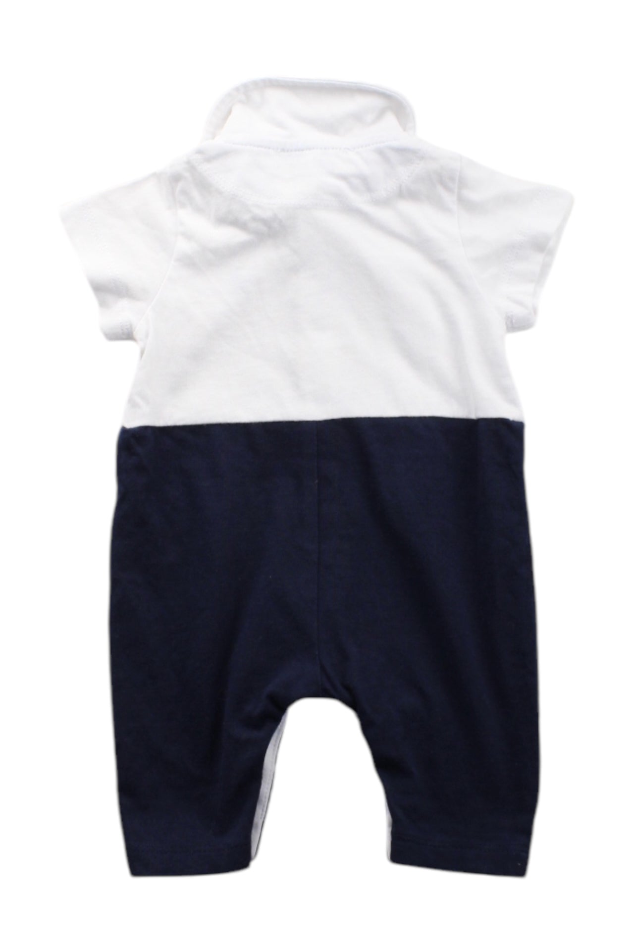 Armani Polo Style Romper for Baby Boys 0-3 Months - Soft Cotton One-Piece Outfit for Newborns | Perfect for Casual Wear, Family Photos & Special Occasions