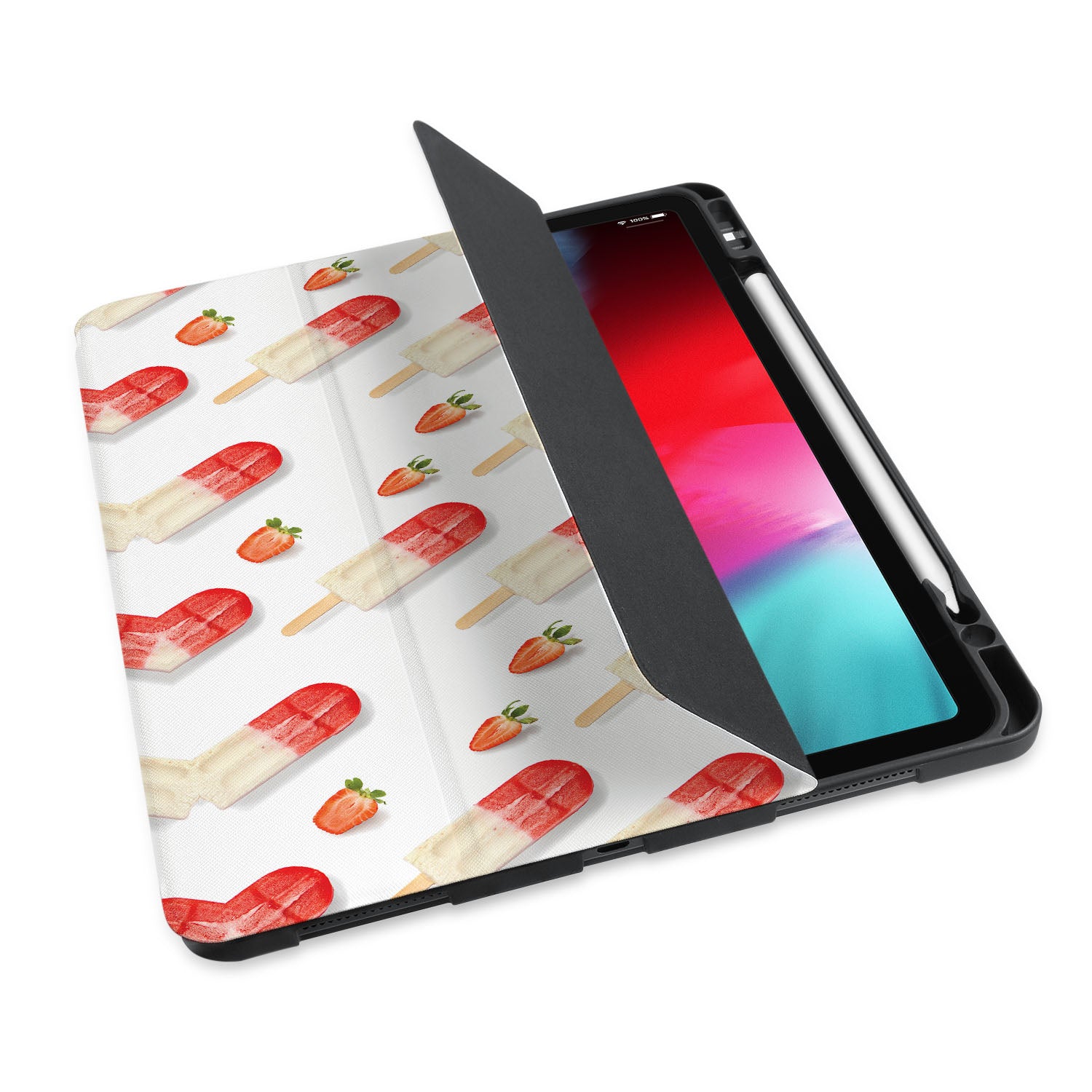 Premium iPad Trifold Case with Auto Sleep/Wake - Slim Protective Cover for iPad 7th/8th/9th Gen (10.2