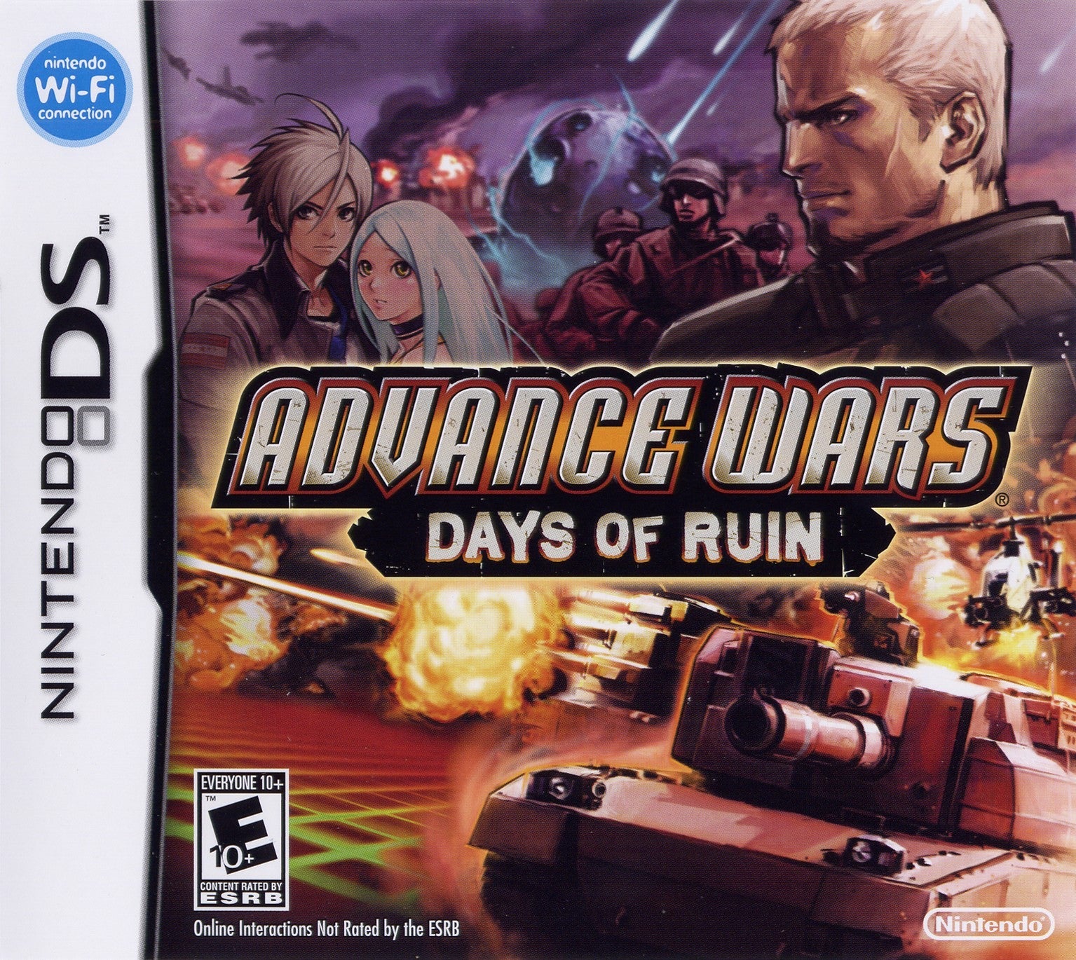 Advance Wars: Days of Ruin - Nintendo DS Strategy Game - Tactical Military Combat for War Simulation Enthusiasts | Perfect for Travel & Commuting