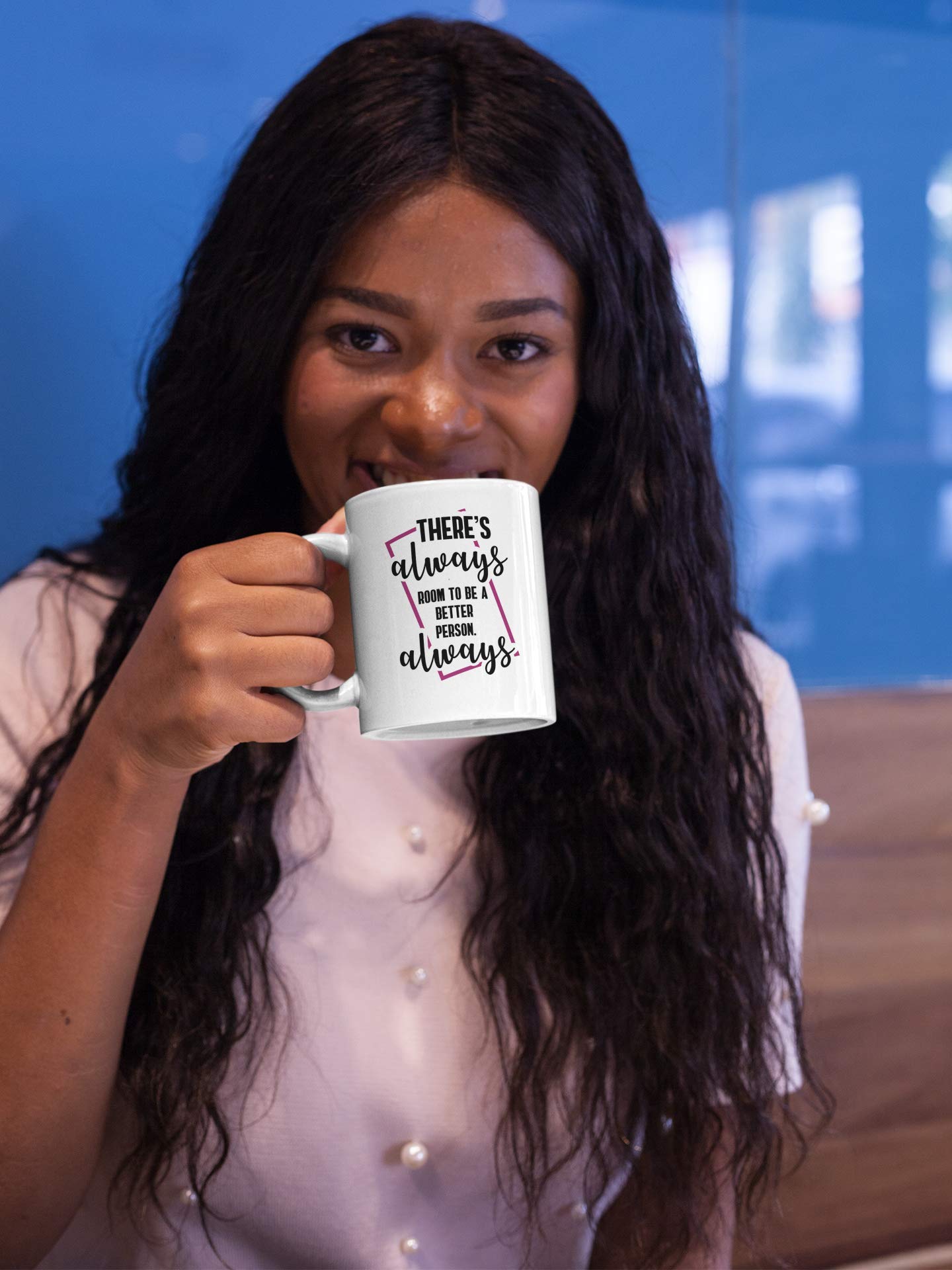 Inspirational Coffee Mug - 11oz Motivational Quote Cup for Tea & Coffee - Perfect for Office, Home & Gifts