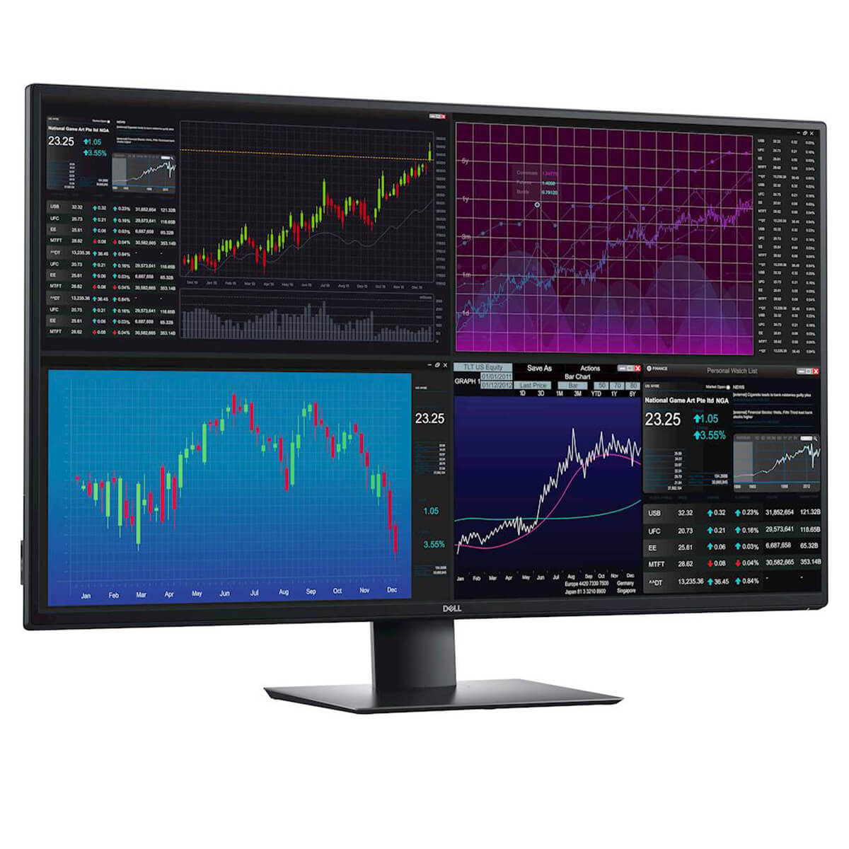 Dell UltraSharp U4320Q 43-Inch 4K UHD IPS Monitor with USB-C Connectivity - Perfect for Home Office, Graphic Design & Multi-Tasking Workspaces
