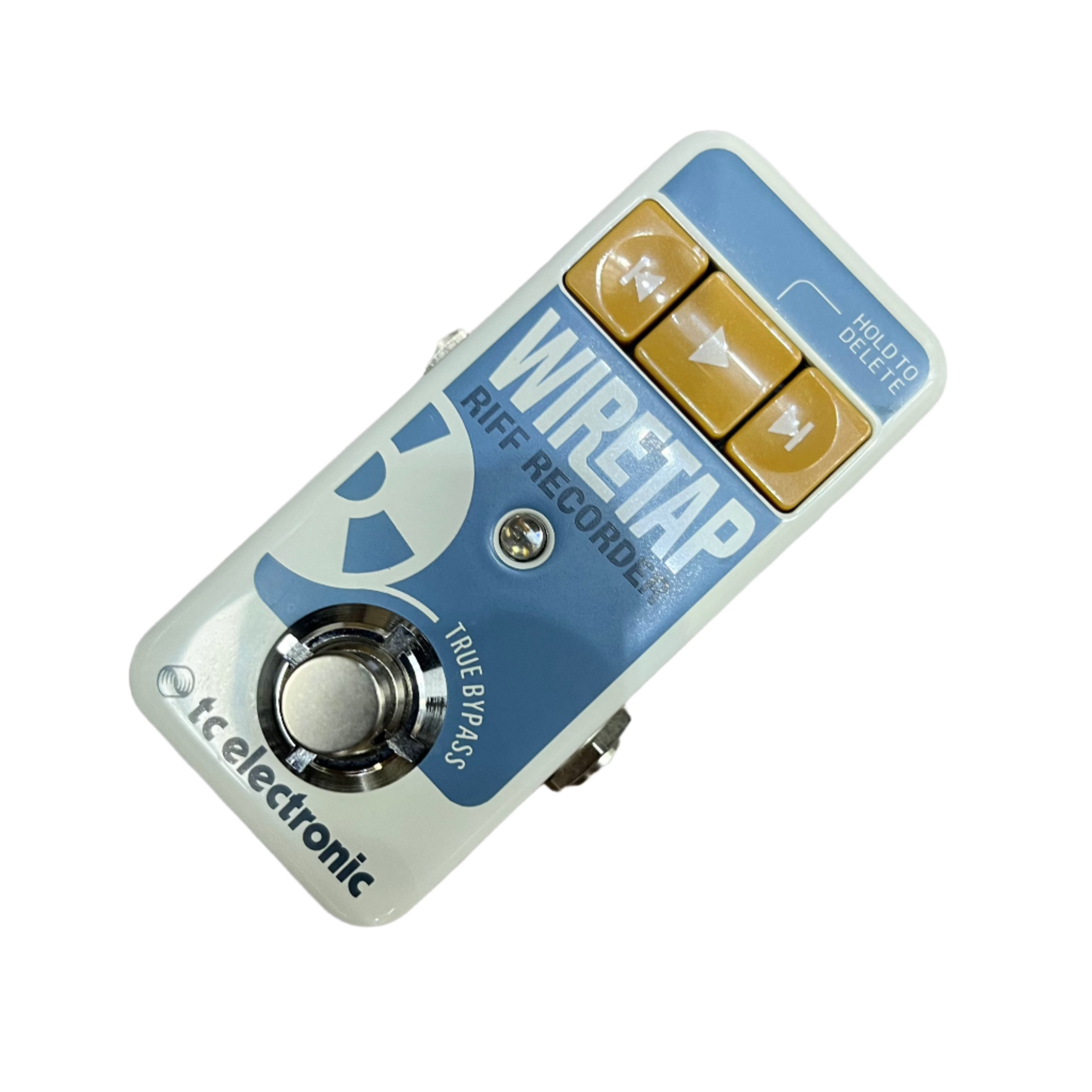 TC Electronic WireTap Riff Recorder Guitar Pedal - Compact Looper & Audio Recorder for Guitarists | Perfect for Practice, Jamming & Songwriting