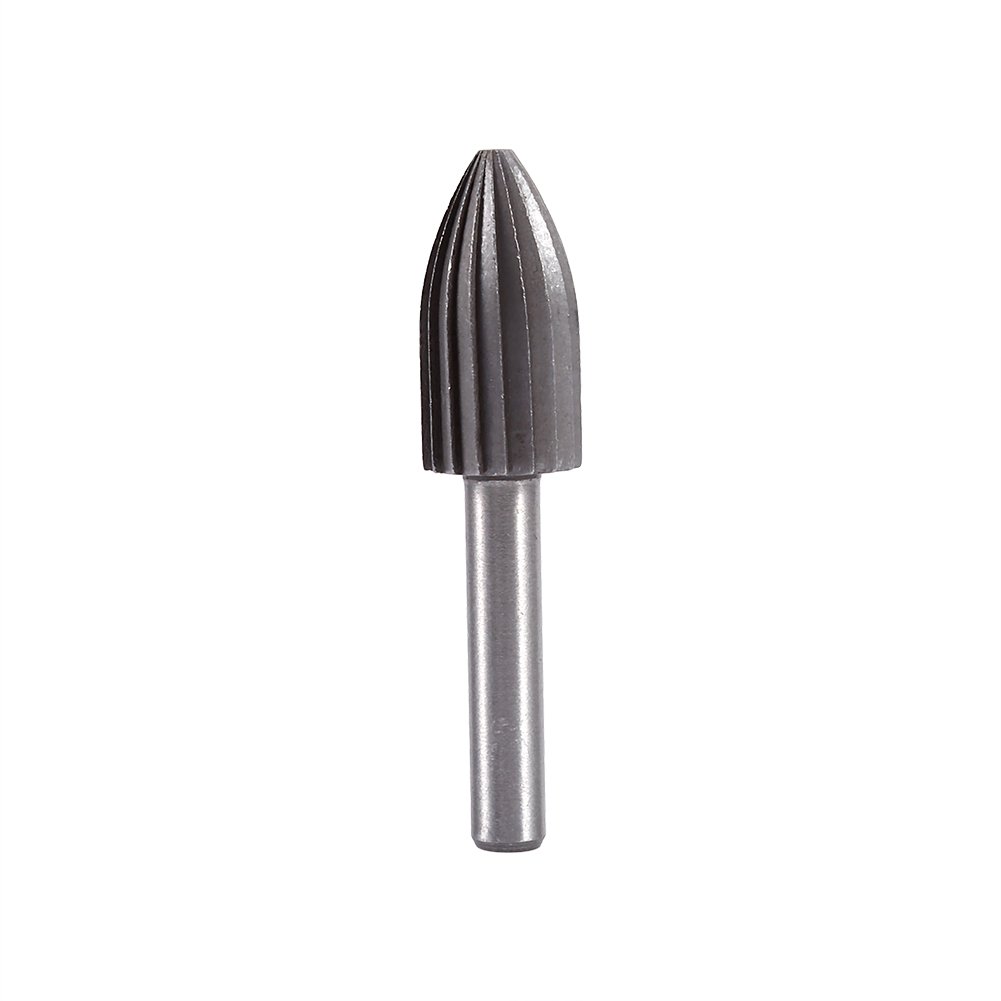 6pcs HSS Rotary Burr Drill Set - 6mm (1/4