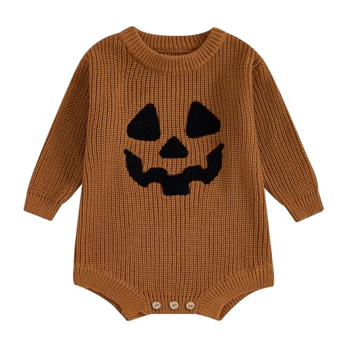 Brown Pumpkin Face