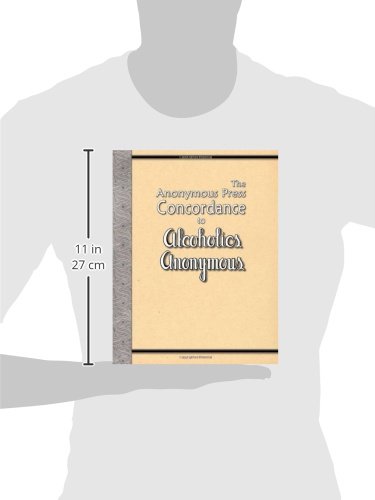 Alcoholics Anonymous Concordance by The Anonymous Press - Essential Recovery Resource for AA Meetings & Personal Study