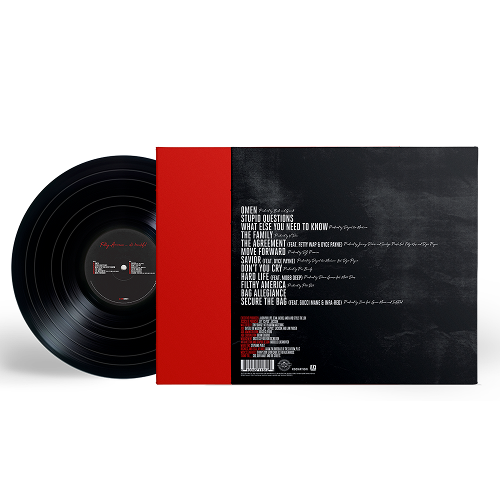 Filthy America...It's Beautiful Vinyl Record LP - Limited Edition Music Album for Collectors & Audiophiles | Perfect for Home Listening, Gifts & Music Enthusiasts