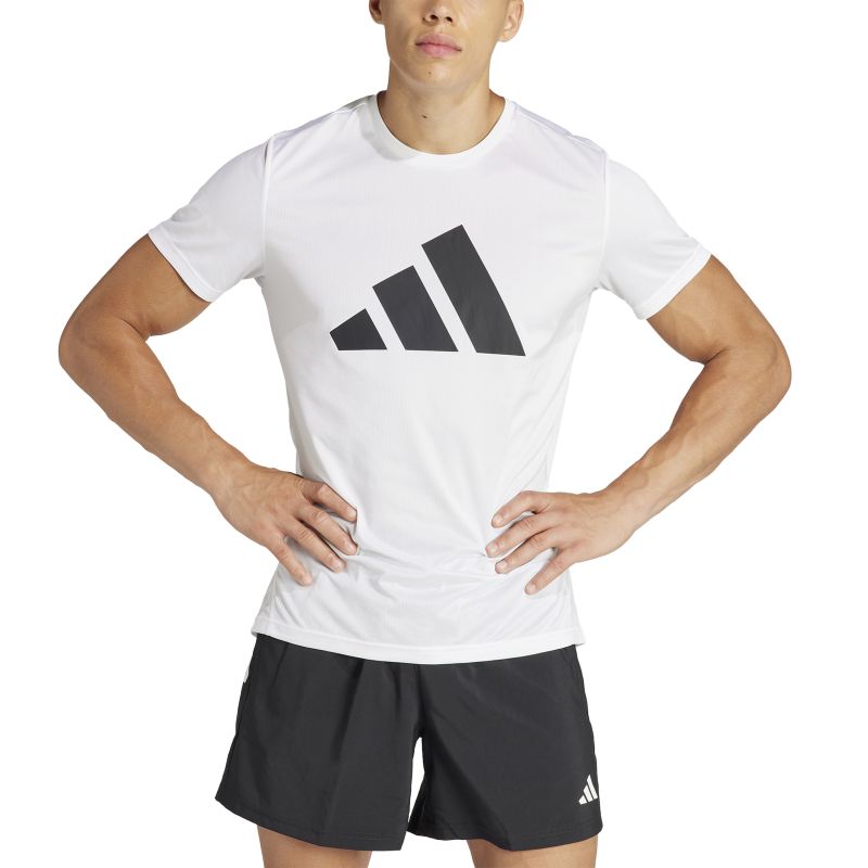 Adidas Men's Running T-Shirt - Lightweight, Breathable & Moisture-Wicking Performance Shirt for Jogging, Gym & Workouts