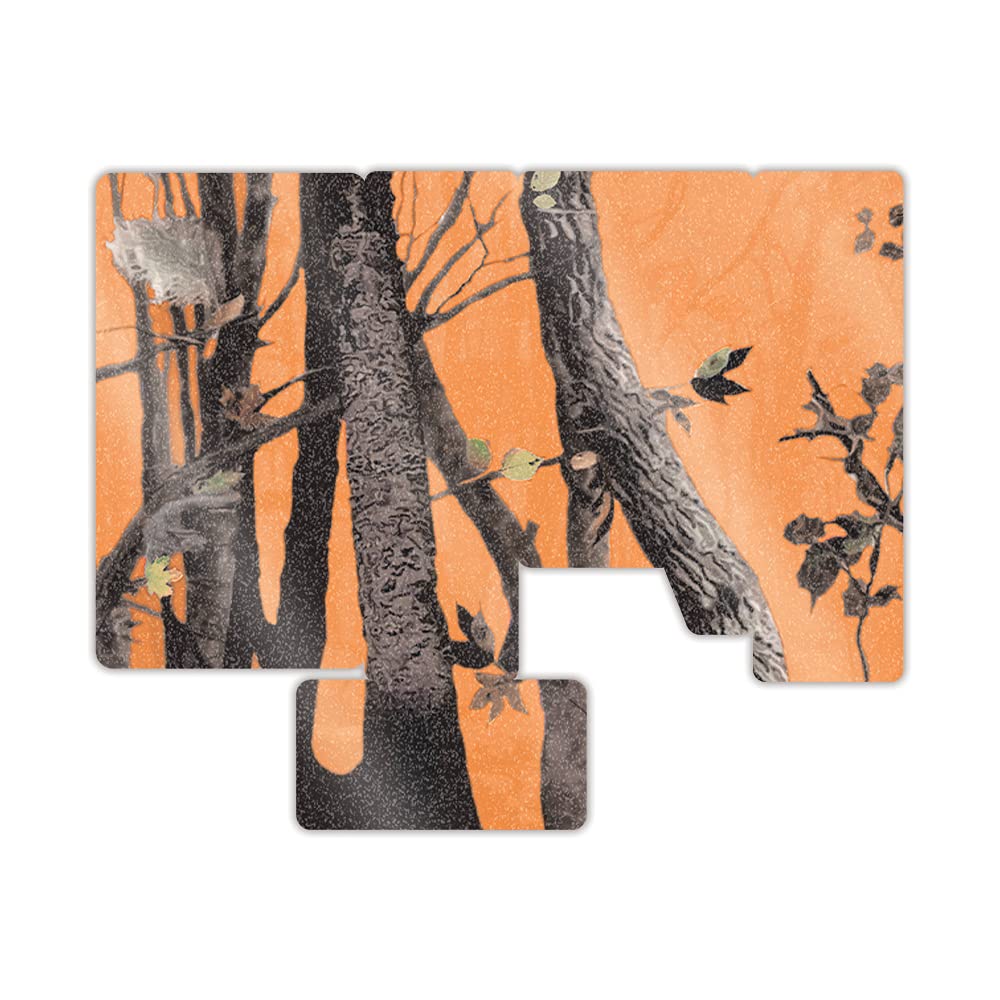 MightySkins Glossy Glitter Protective Skin Cover for Suorin Elite Vape - Orange Camo Design | Durable High-Gloss Finish | Easy to Apply & Remove | Made in USA | Perfect for Personalizing Your Vape Device