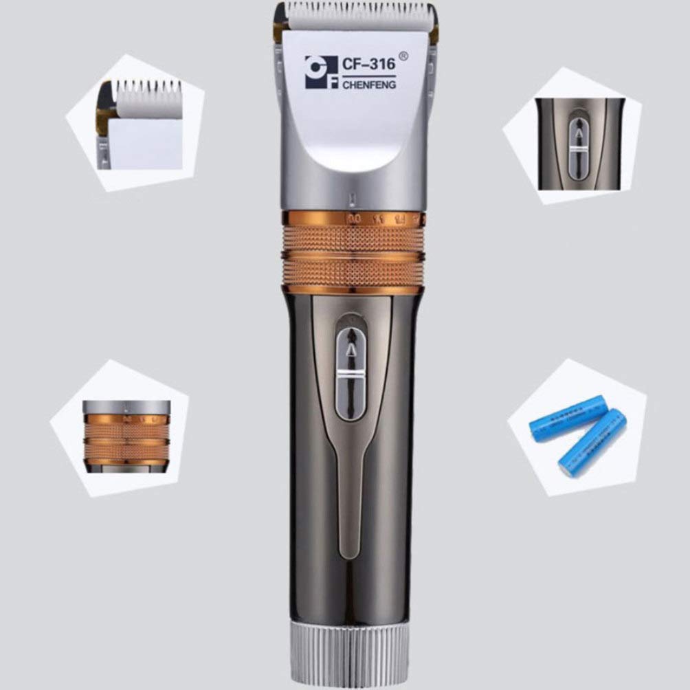 Minkissy Rechargeable Cordless Hair Clipper for Men - Professional Beard Trimmer & Hair Cutting Machine with USB Charging | Perfect for Home Barbering, Travel & Personal Grooming