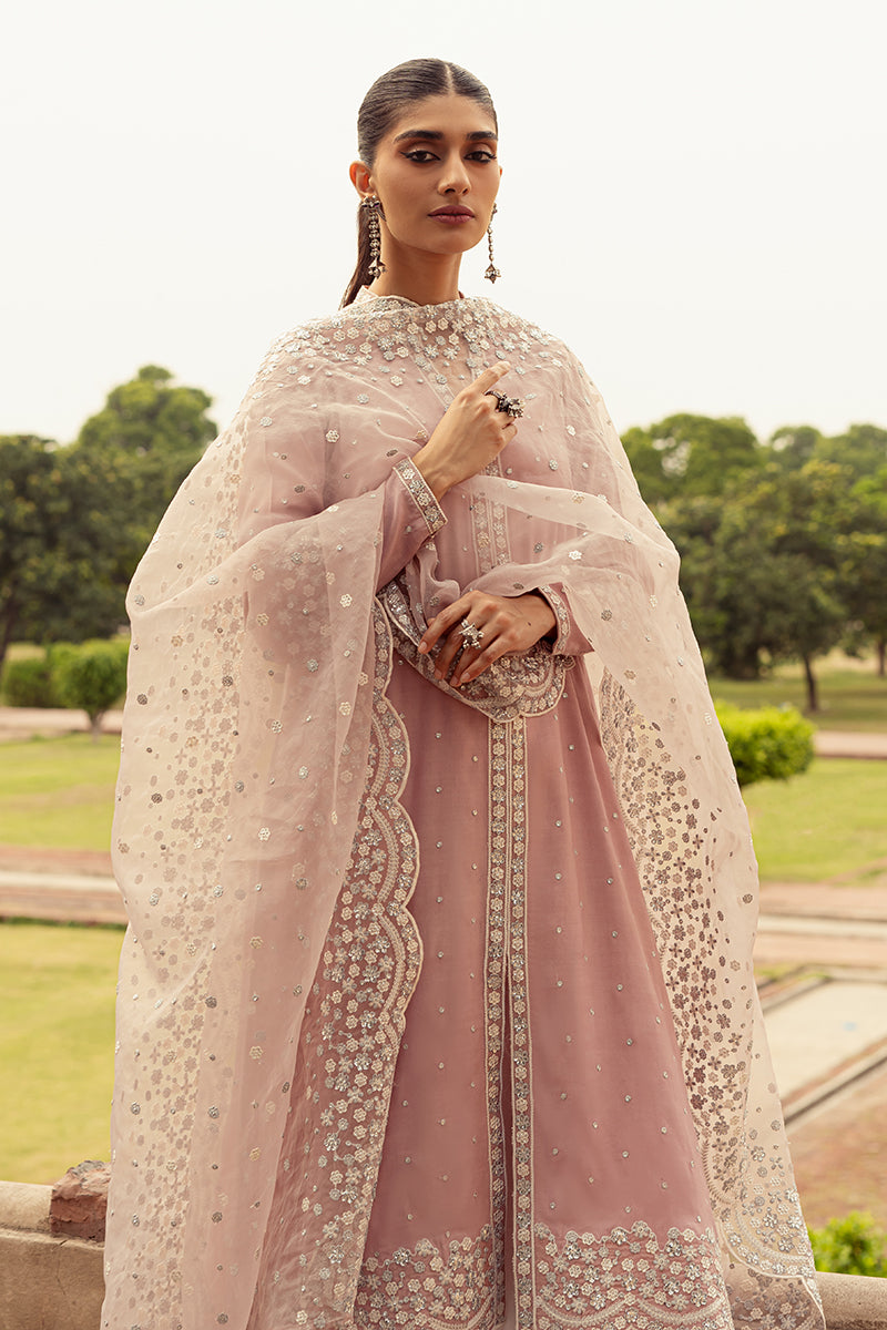MIRAAJ 2 Piece Women's Ethnic Outfit Set - Embroidered Shirt & Dupatta Scarf for Festivals, Weddings & Special Occasions