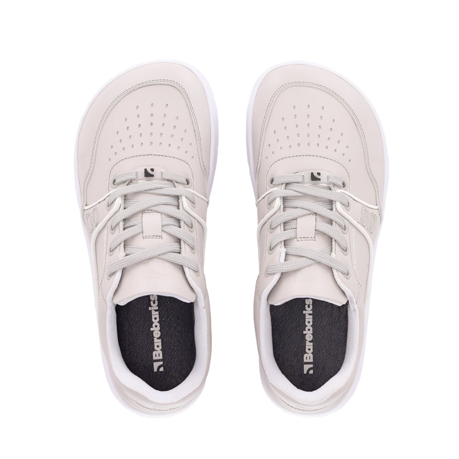 Barefoot Sneakers Barebarics Arise - Cream White Minimalist Shoes for Men & Women | Perfect for Running, Walking & Gym Workouts