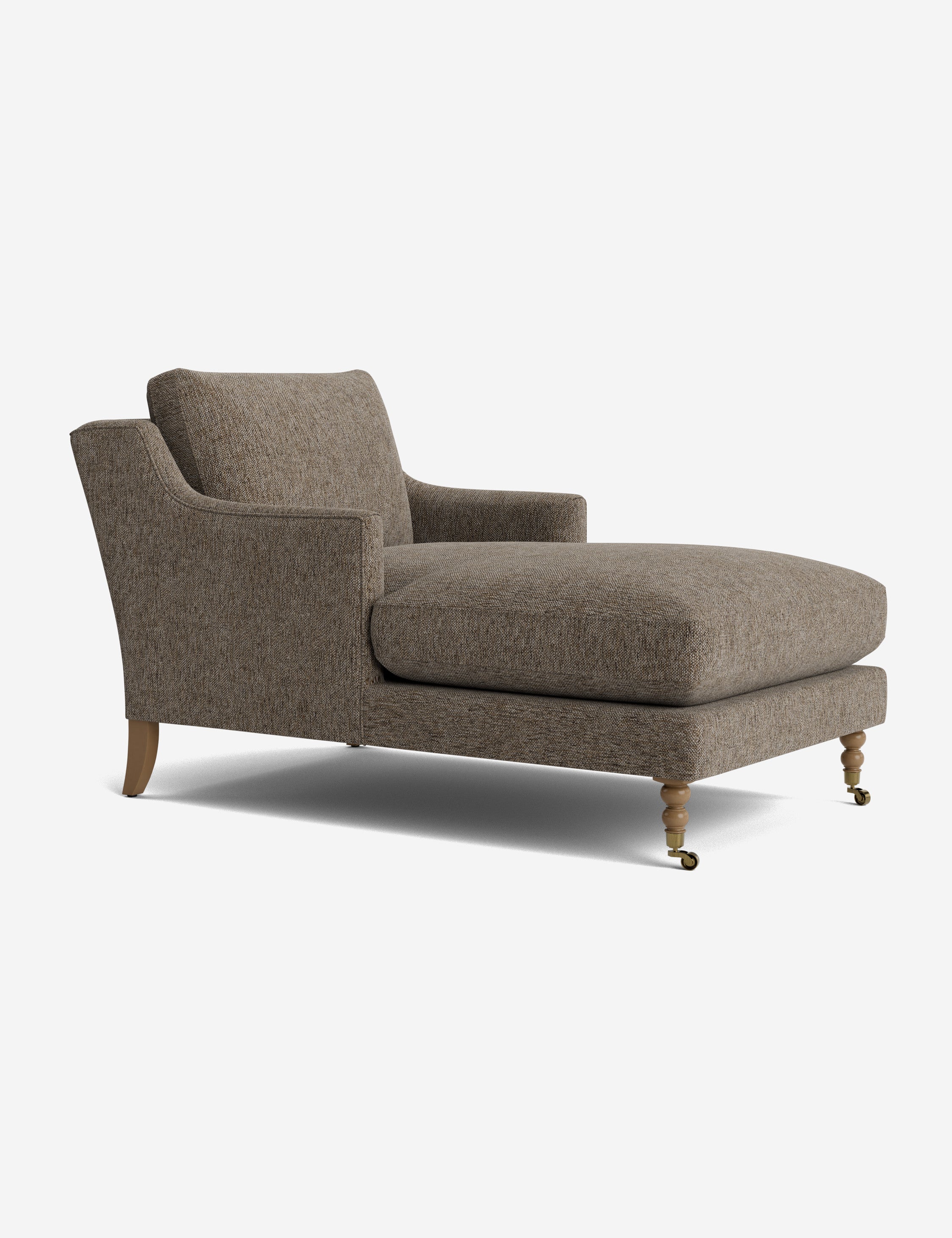 Fabienne Chaise Lounge Chair - Modern Accent Chair for Living Room, Bedroom & Office - Stylish Mid-Century Design with Wooden Legs - Perfect for Relaxing, Reading & Home Decor