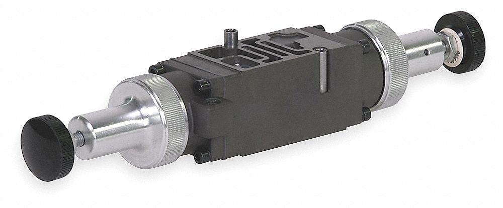 Numatics 152RD100J000000 Round Sandwich Dual Air Regulator - 150 PSI Industrial Air Pressure Regulator for Pneumatic Systems, HVAC, and Manufacturing Equipment