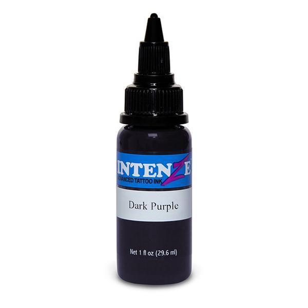 Intenze Dark Purple Tattoo Ink - Professional Body Art Ink for Tattoo Artists & Permanent Makeup - Ideal for Tattooing, Cosmetic Procedures & Artistic Designs