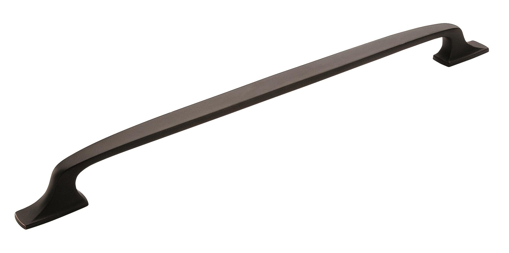Amerock 18 Inch Dark Oiled Bronze Appliance Pull - 1 Pack Cabinet Hardware for Kitchen Drawers & Cabinets | Highland Ridge Collection | Perfect for Modern Home Renovation
