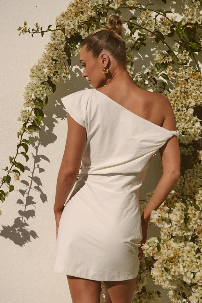 Johansen Azami Dress - Elegant White Maxi Dress for Women | Perfect for Weddings, Parties & Special Occasions
