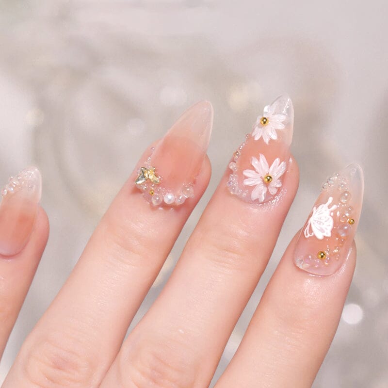 20PCS Butterfly Metal Nail Art Decorations - Elegant Nail Charms for DIY Manicure, Perfect for Nail Salons, Home Nail Art, and Party Nail Designs
