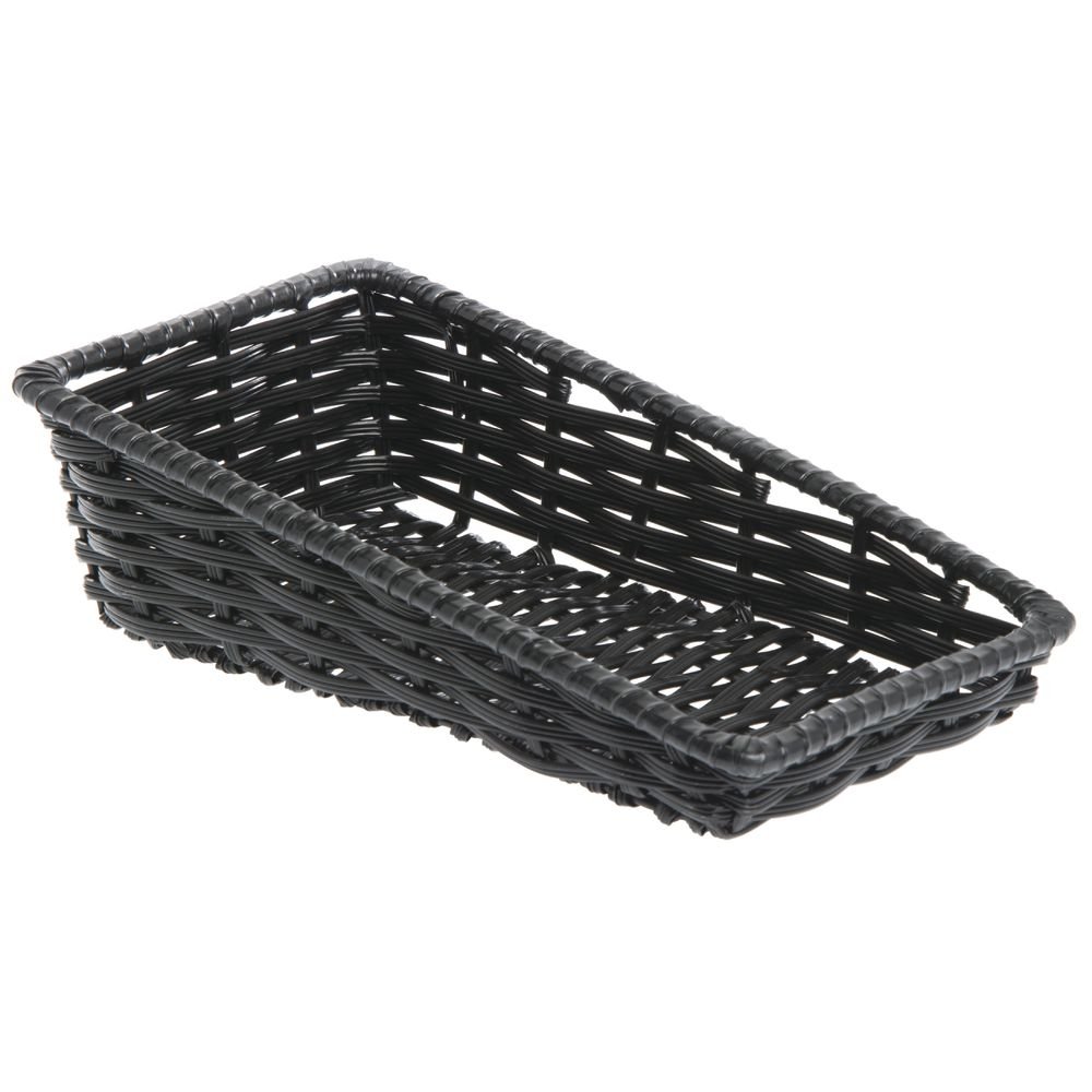 Premium Black Storage Basket with Tapered Design - 7.5