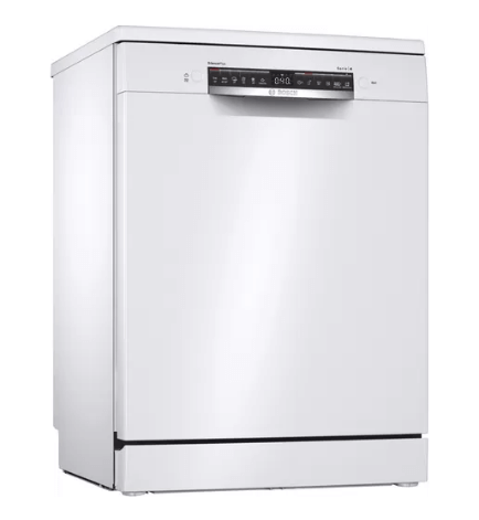 Bosch SMS4HAW48E 60cm White Freestanding Dishwasher - Energy Efficient & Quiet for Modern Kitchens