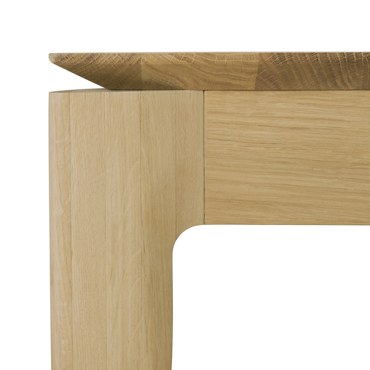 Bok Solid Oak Dining Table - 145cm Modern Wooden Kitchen Table for 6-8 People | Perfect for Family Dinners & Entertaining Guests