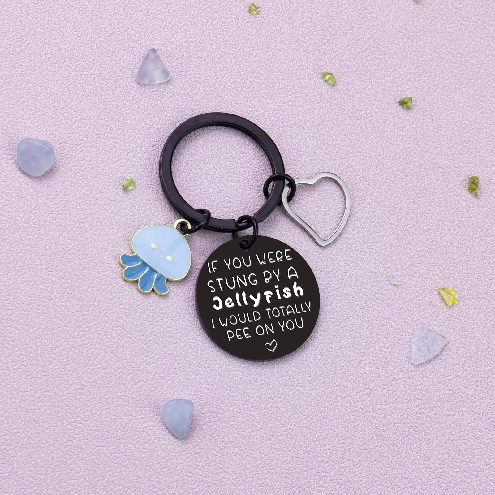 Funny Best Friend Keychain - Unique Friendship Gifts for Teens, Women & Men - Perfect for Birthdays, Anniversaries & Everyday Carry
