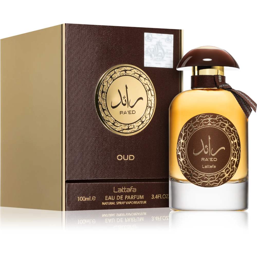 Premium Raed Oud Eau de Parfum 100ml - Luxury Arabian Scent for Men & Women, Perfect for Evening Events, Romantic Dates & Special Occasions