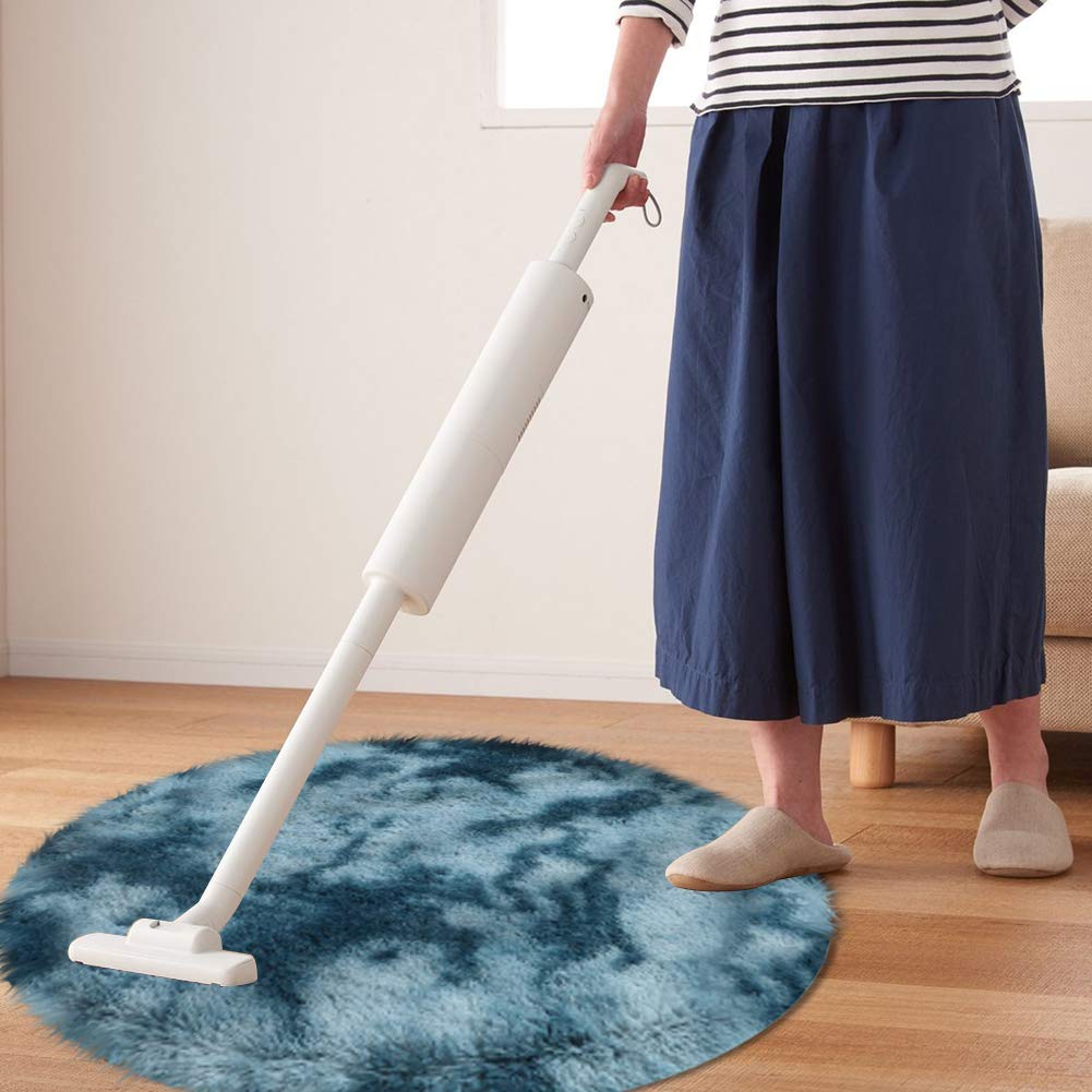 Ochine Ultra Soft Round Fluffy Area Rug - Plush Shaggy Carpet for Nursery, Kids Room, Living Room & Bedroom Decor | Non-Slip Modern Floor Mat for Girls, Home & Play Areas
