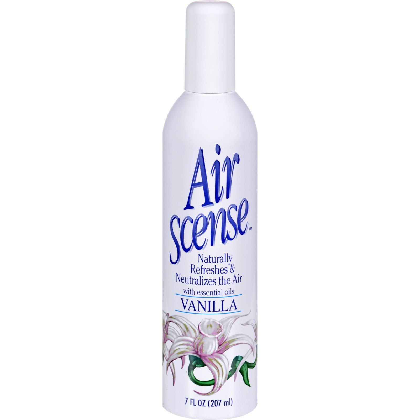 2-Pack Air Scense Vanilla Air Freshener (7 oz Each, Case of 4) - Long-Lasting Home & Car Odor Eliminator for Bathroom, Kitchen, Office & Closet