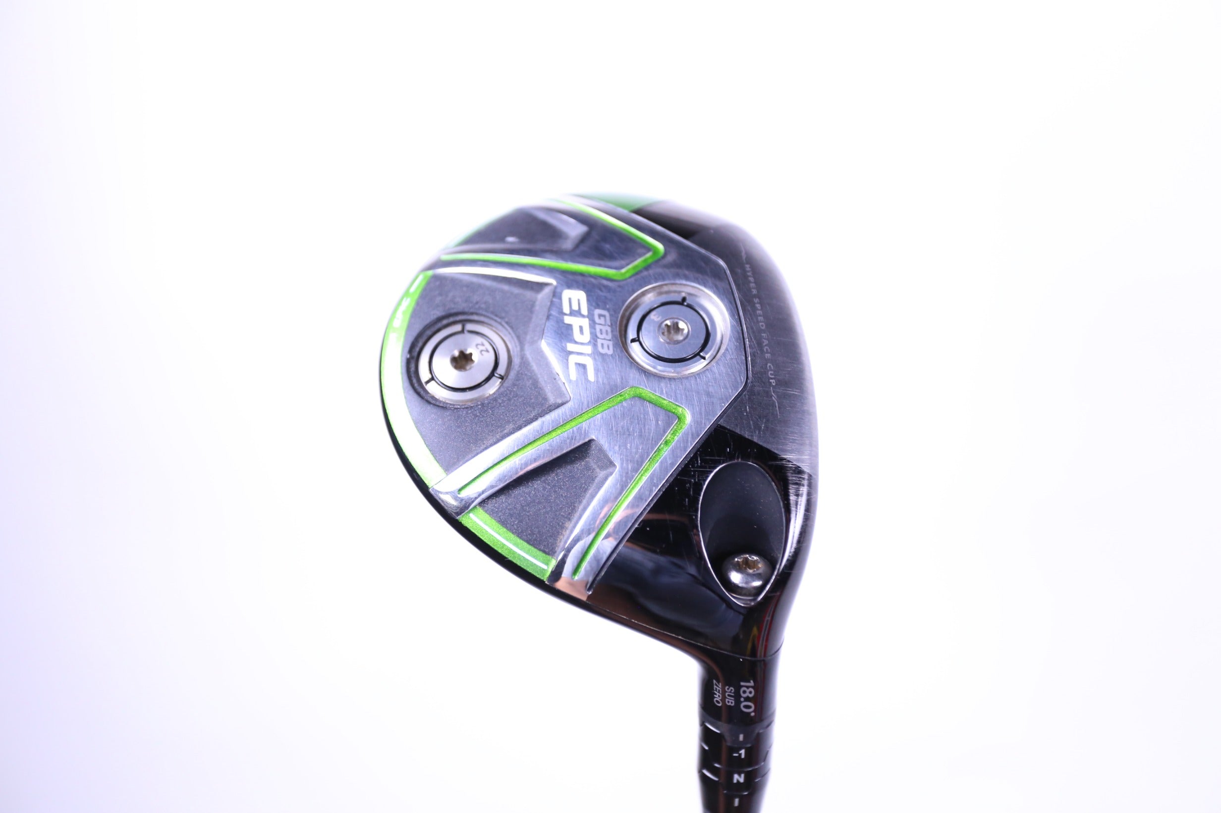 Used Callaway GBB Epic Sub Zero 5 Wood Right Handed 18° Stiff Flex Golf Club - Perfect for Low Handicap Players & Long Fairway Shots