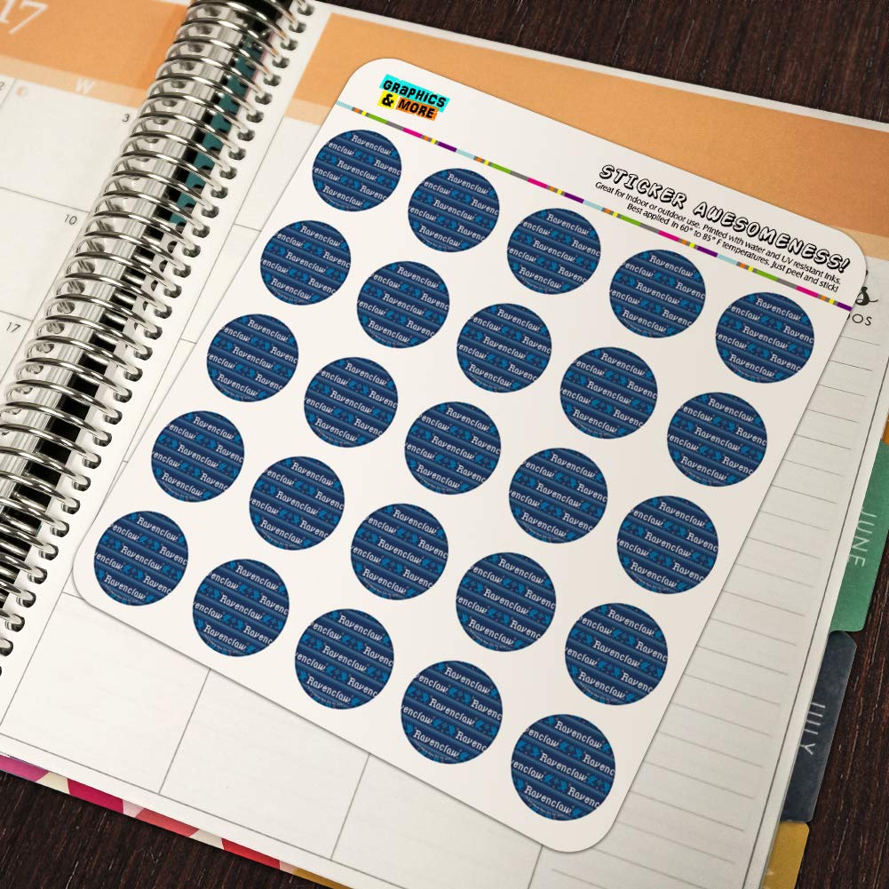 Harry Potter Ravenclaw Sweater Design Planner Stickers - Blue & Bronze House Crest Scrapbooking Supplies for Bullet Journal, DIY Crafts & School Projects