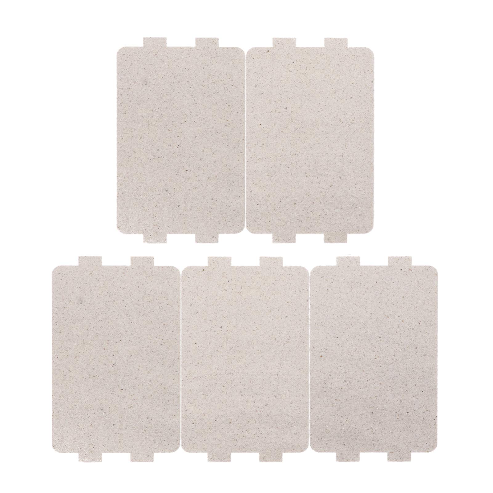 DECHOUS 3-Pack Microwave Oven Waveform Insulation Sheets - Replacement Parts (5pcs x 3) - Heat Resistant & Customizable for Easy DIY Installation - Perfect for Microwave Repair & Maintenance