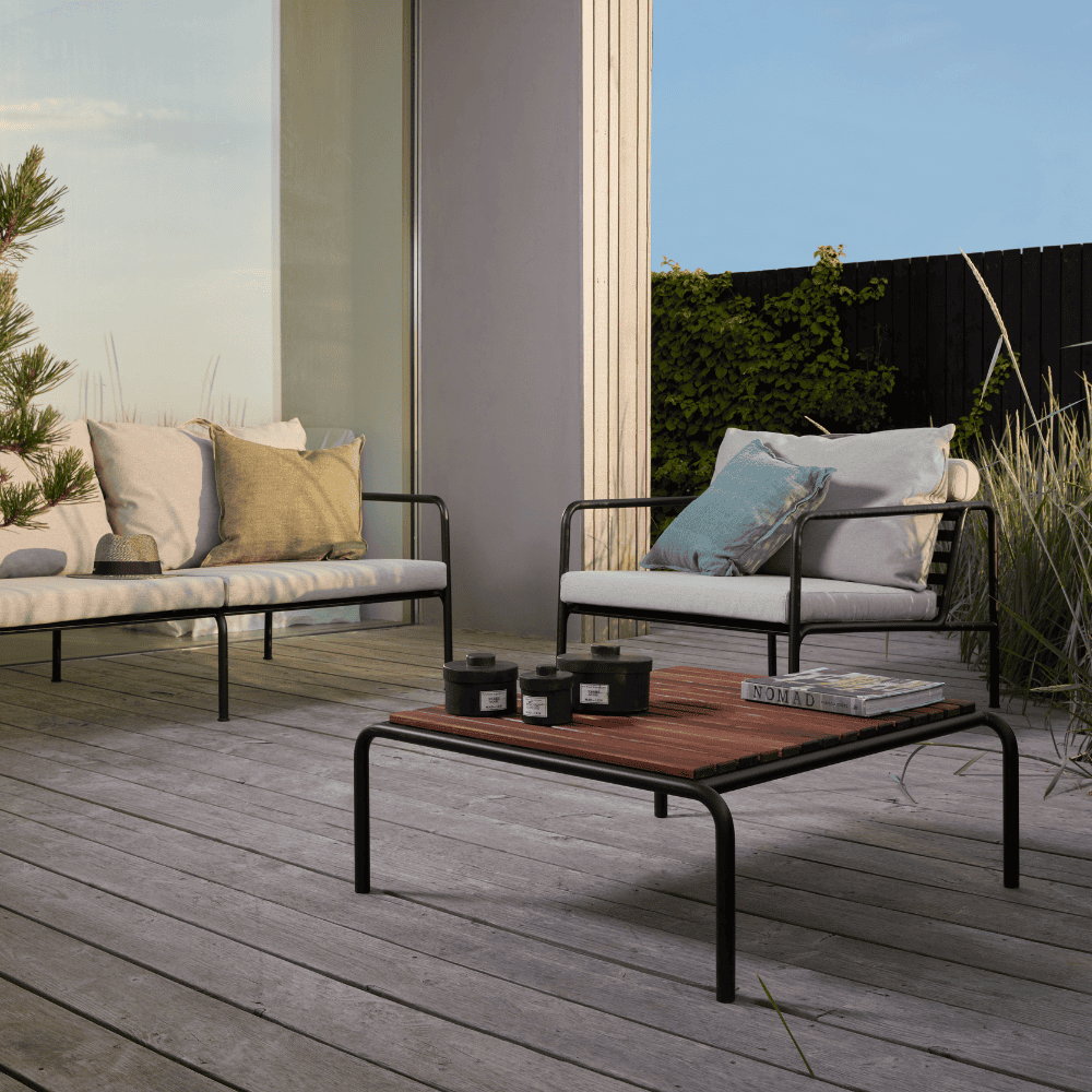 AVON Outdoor Lounge Table - Durable Patio Coffee Table for Garden, Deck & Poolside - Weather-Resistant & Stylish Design for Relaxing Outdoors