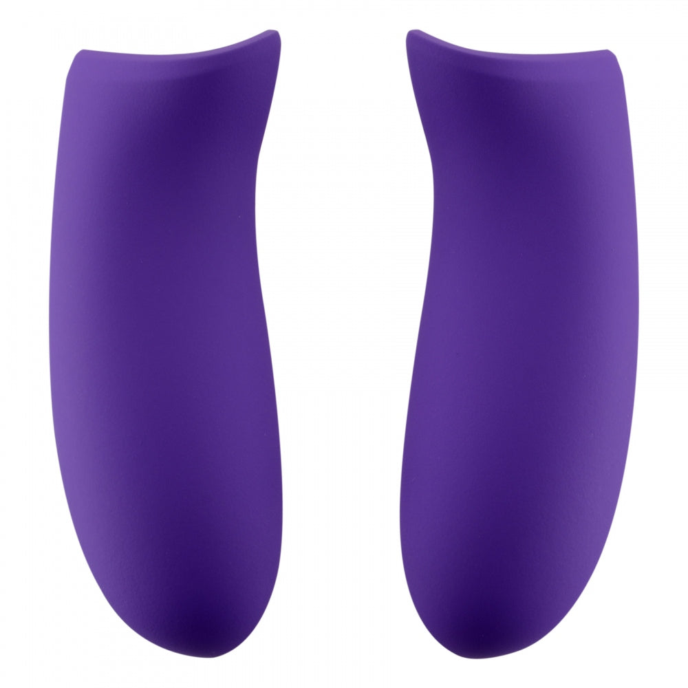 ExtremeRate Soft Touch Purple Controller Shell with Side Rails - Replacement Housing for Xbox One S & One X - Gaming Accessories for Enhanced Grip & Customization - Perfect for Competitive Gaming & Long Play Sessions