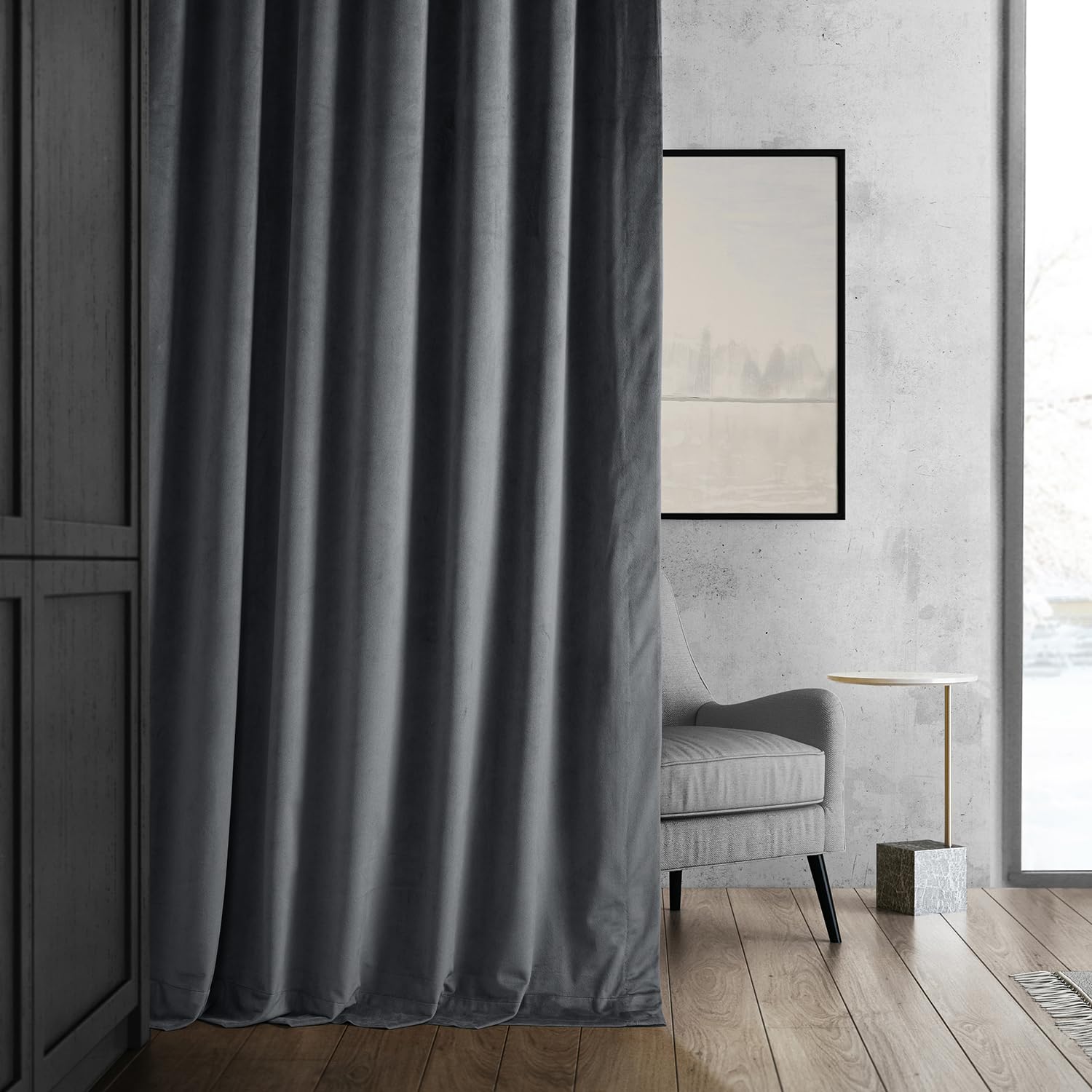HPD Half Price Drapes Signature Velvet Thermal Blackout Curtains - 50