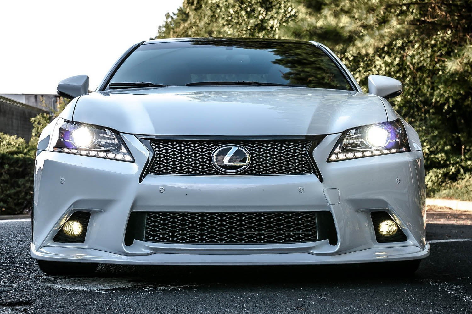 JDM Style Fog Light Kit with Wiring Harness & Switch for 2013-2015 Lexus GS F Sport - Upgrade Your Night Driving Visibility & Style