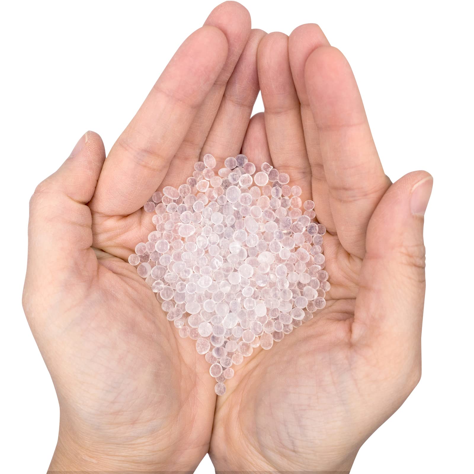 6Pcs 100 Gram Silica Gel Packets - Pure & Safe Moisture Absorber Desiccant Beads for Storage | Moisture Control for Closets, Shoes, Electronics, Documents & Food Preservation