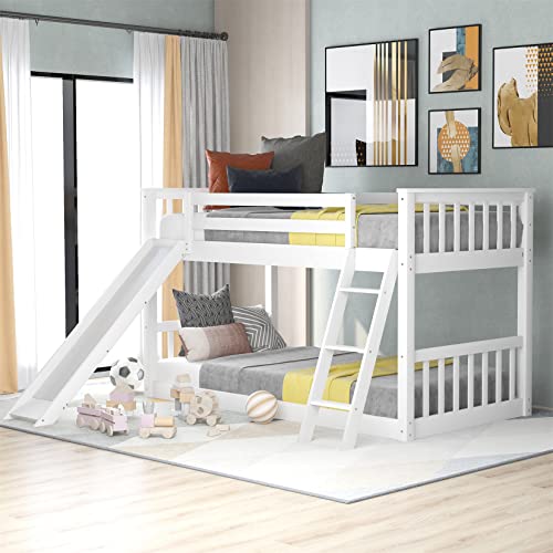 White With Angle Ladder