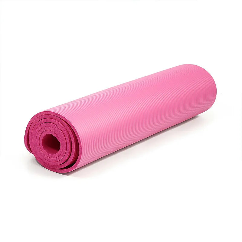 Extra Wide Non-Slip Yoga Mat for Home Workouts - Premium Exercise Mat for Pilates, Stretching & Floor Workouts - Ideal for Home Gym, Studio & Fitness Enthusiasts
