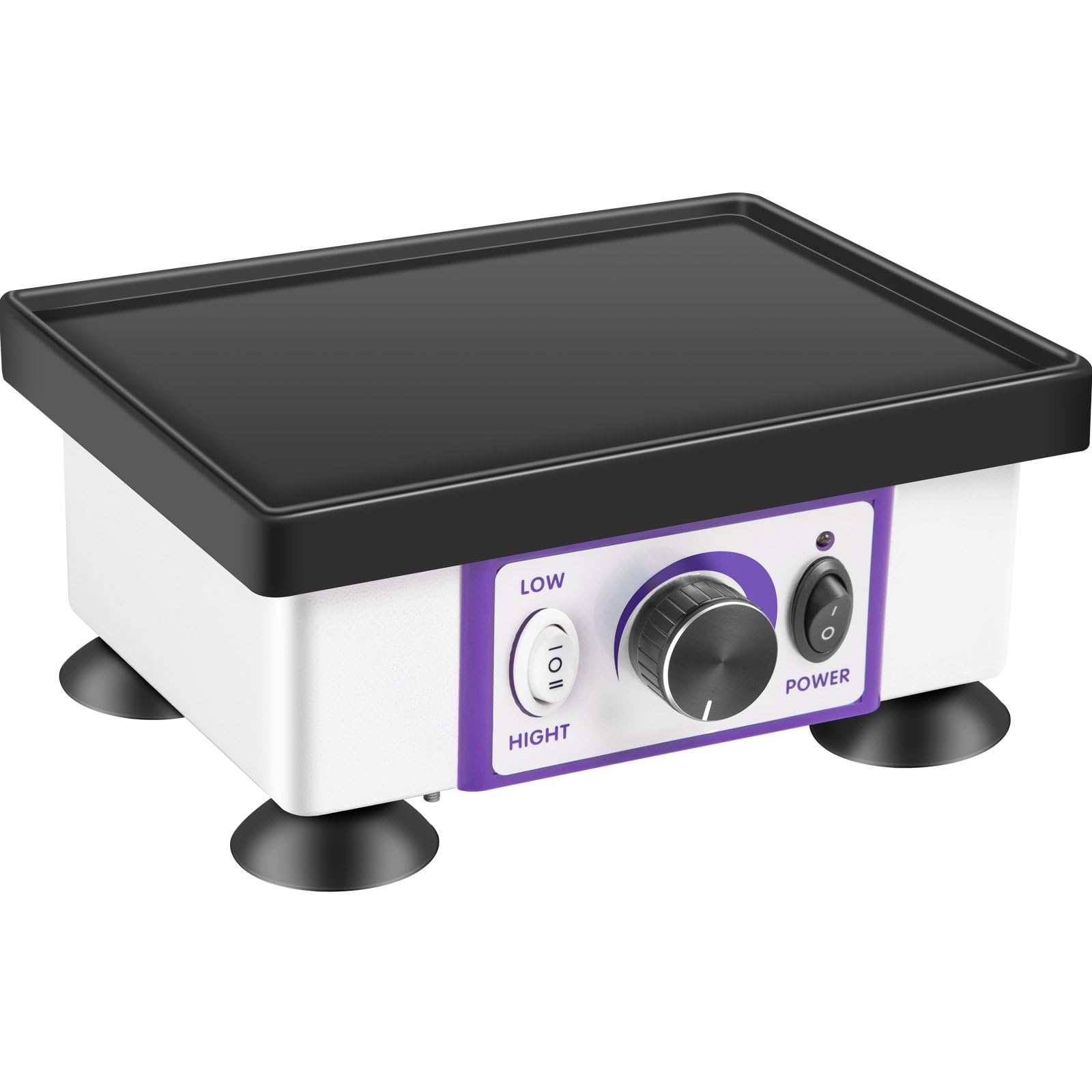 2KG Plaster Mixing Machine - Square Quartet Vibrator for Gypsum, Concrete & Lab Use | Perfect for Construction, DIY Projects & Mold Making