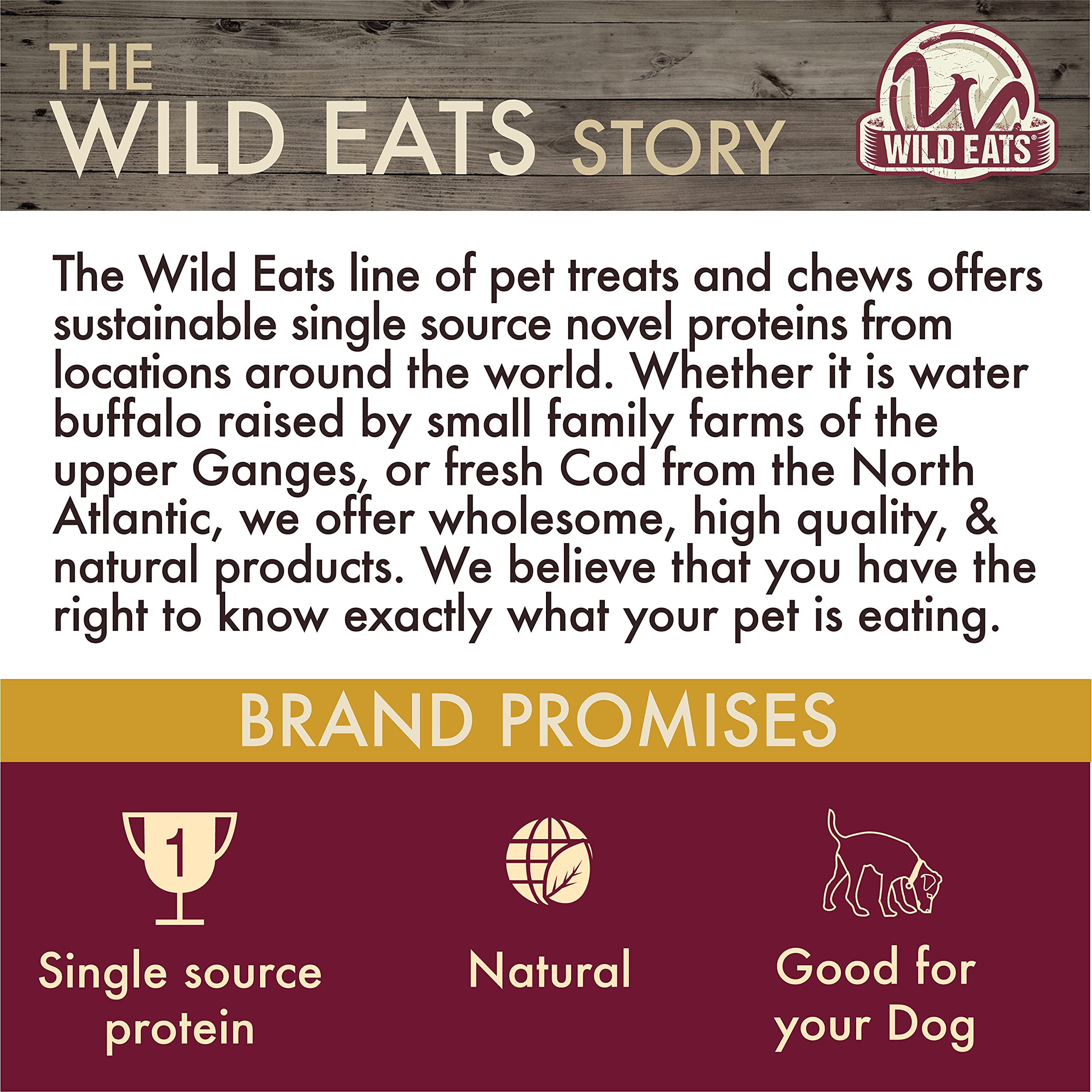 All Natural Water Buffalo Ear Dog Chews - 20 Piece Grain Free Treats for Dogs | Healthy Alternative to Pig Ears, Cow Ears & Rawhide | Perfect for Training, Teething & Dental Care